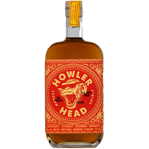 Howler Head Banana Infused Kentucky Straight Bourbon