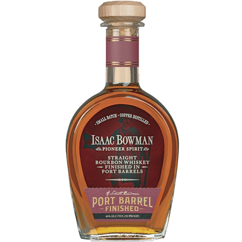 Isaac Bowman Virgina Straight Bourbon Finished in Port Barrels