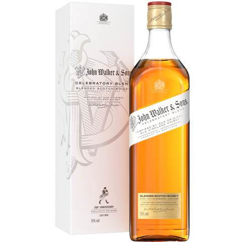 Johnnie Walker & Sons Celebratory Blend Limited Edition 200th Anniversary Scotch Whisky