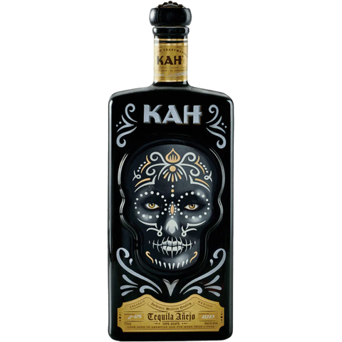 Kah Añejo Black Ceramic Tequila