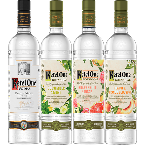 Ketel One Botanical Vodka Collection (4 Bottles)