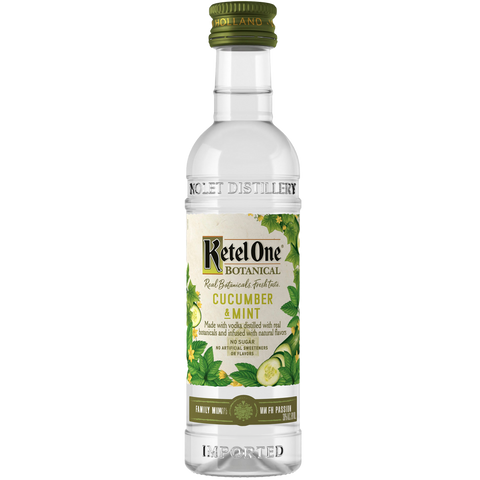 Ketel One Vodka Botanical Cucumber & Mint 50ml Sleeve (12 bottles)