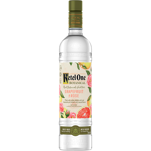 Ketel One Vodka Botanical Grapefruit & Rose