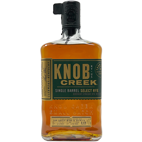Knob Creek Single Barrel Rye "Fred Noe's Last Pick"