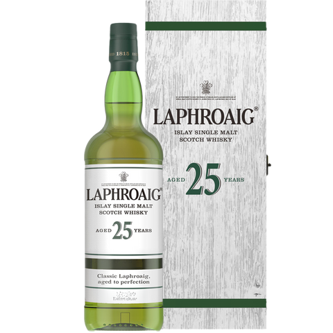 Laphroaig 25 Year Old Single Malt Whisky 2020 Cask Scotch