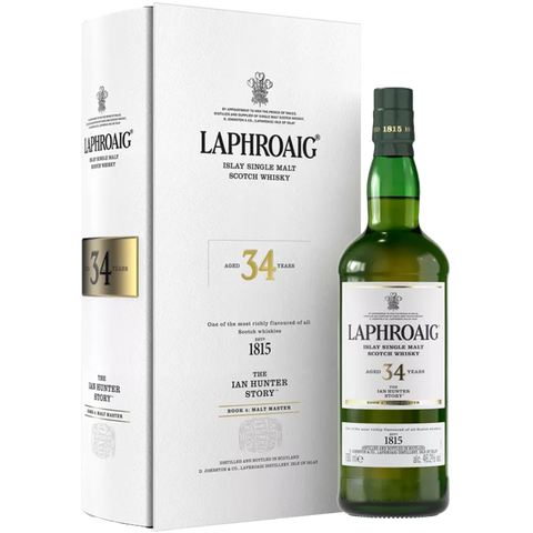 Laphroaig 34 Year Single Malt 'The Ian Hunter Story'