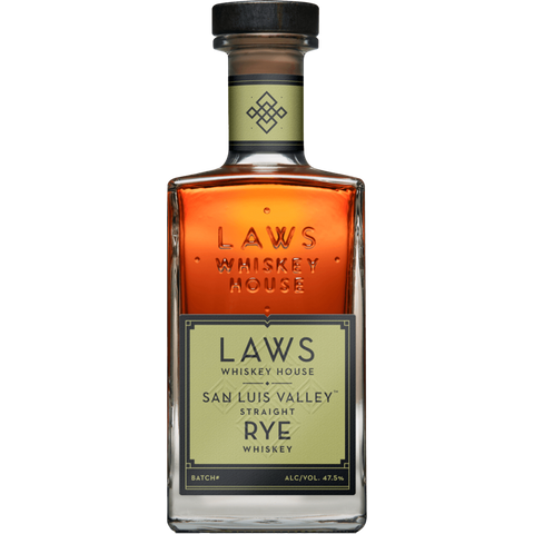 Laws Whiskey House Straight Rye Whiskey