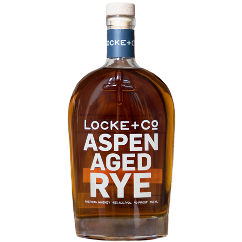 Locke Co. Distillery Aspen Aged Rye Whiskey