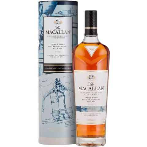 Macallan James Bond 60th Anniversary Release Decade I