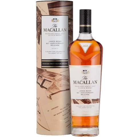 Macallan James Bond 60th Anniversary Release Decade IV