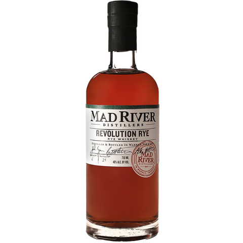 Mad River Revolution Rye Whiskey