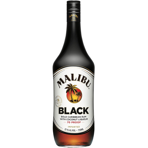 Malibu Black 70 Proof Rum