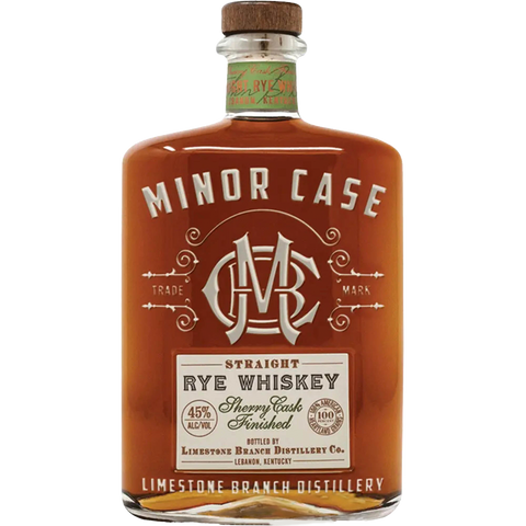 Minor Case Straight Rye Sherry Cask Finished Whiskey