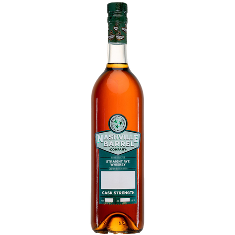 Nashville Barrel Co. Cask Strength Rye (California Exclusive)