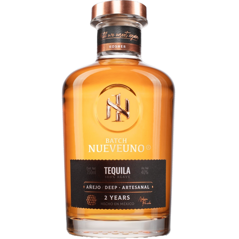 NueveUno Añejo Deep 2 Year Organic Kosher Tequila
