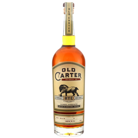 Old Carter Straight Rye Whiskey Batch 11