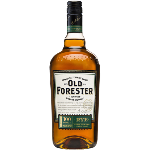 Old Forester Straight Rye Whiskey