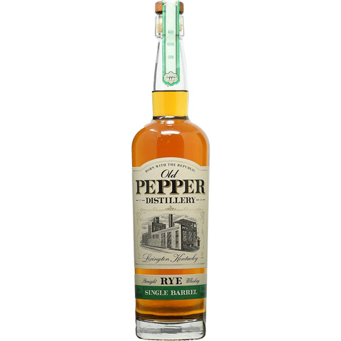 Old Pepper Single Barrel Rye Whiskey