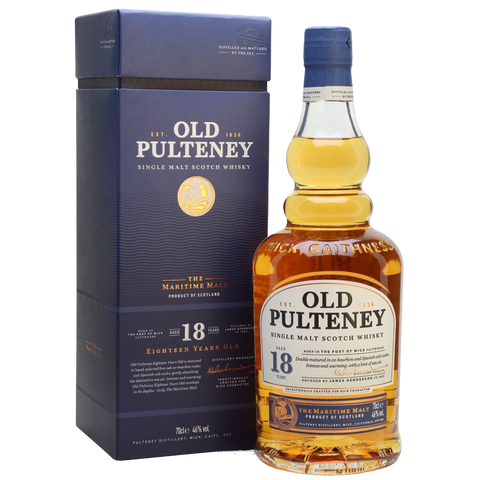 Old Pulteney 18 Year Single Malt Scotch