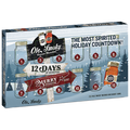 Ole Smoky 12 Days of Moonshine advent calendar box with 12 numbered windows for 50ml mason jar minis