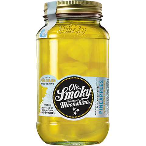 Ole Smoky Pineapple Moonshine with Piña Colada