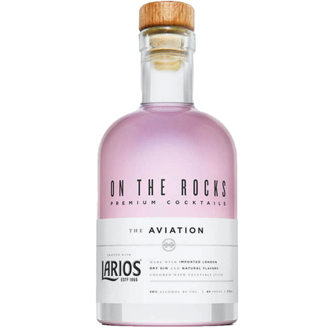 On the Rocks Premium Cocktail the Aviation 375ml