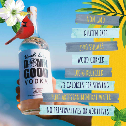 Uncle Ed's Damn Good Jack Fruit Vodka 1L