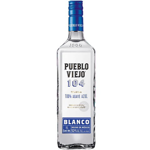 Pueblo Viejo 104 Proof Blanco Tequila