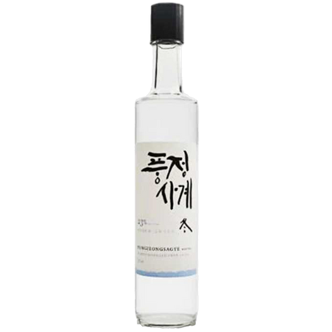 Pungjeong Sagye Winter Blue Soju 375mL