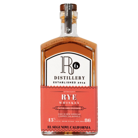 R6 4 Year Straight Rye Whiskey