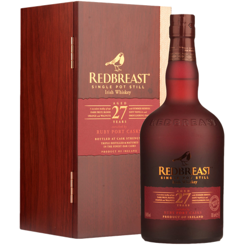 RedBreast 27 Year Ruby Port Cask Irish Whiskey