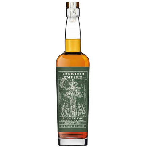 Redwood Empire "Rocket Top" Bottled In Bond Rye Whiskey 5 Year Batch 2