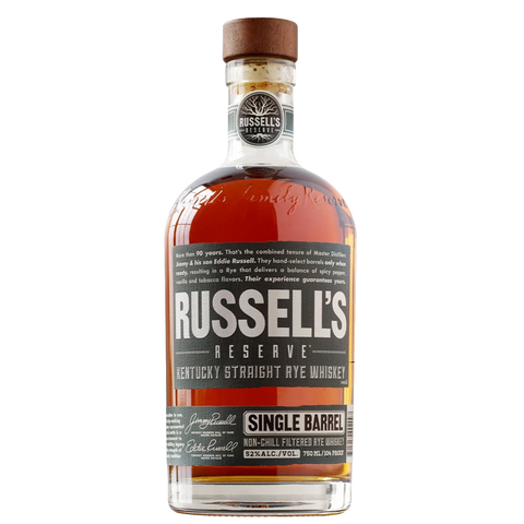 Russell's Reserve Single Barrel Rye Whiskey