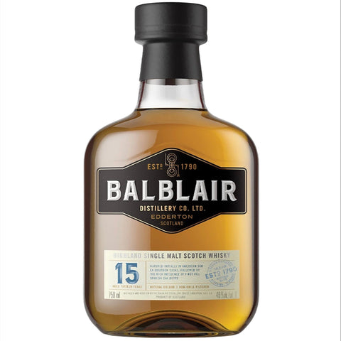 Balblair 15 Year Old Scotch Whisky