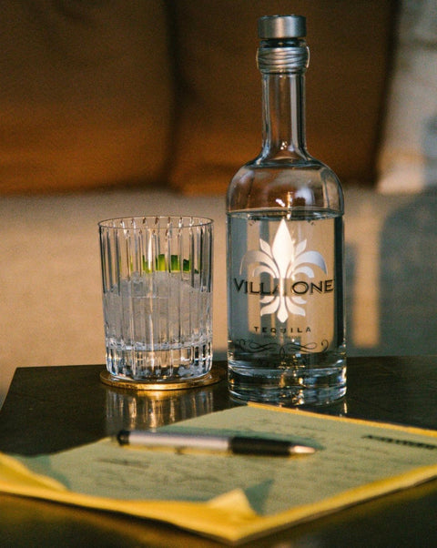 Villa One Silver Tequila by Nick Jonas