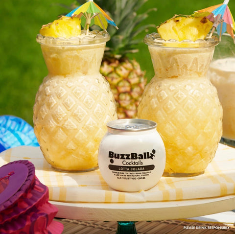 Buzzballz Lotta Colada 200ml Set (6 Bottles)