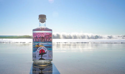 Surf City Still Works Shorebreak Vodka