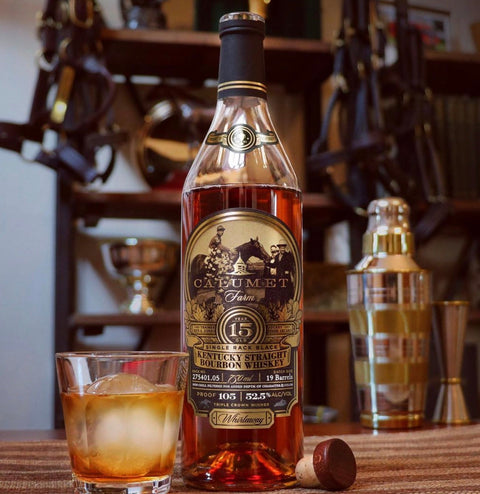 Calumet Farm Single Rack Black 15 Year Bourbon
