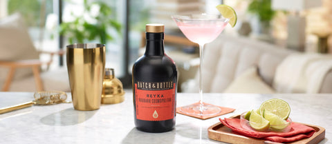 Batch & Bottle Reyka Rhubarb Cosmopolitan
