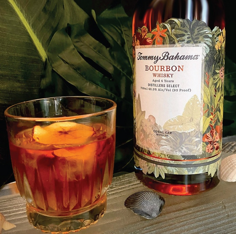 Tommy Bahama 4 Year Bourbon Whiskey