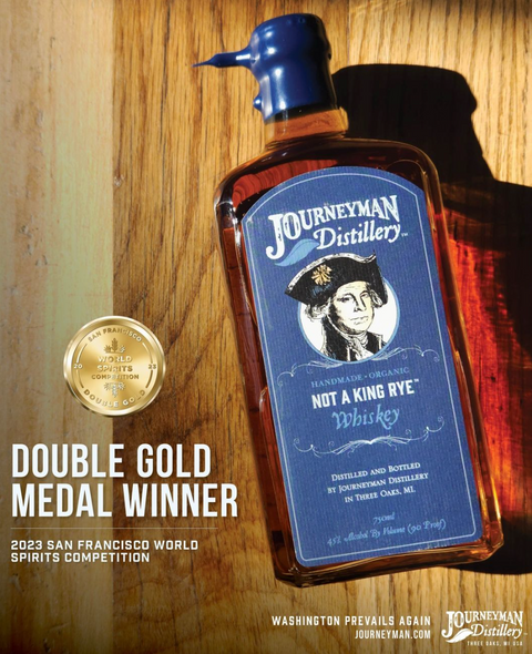 Journeyman Distillery Not A King Whiskey