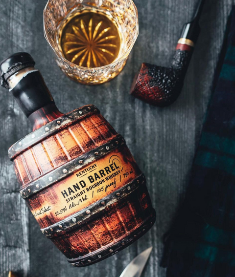 Hand Barrel Single Barrel Bourbon Brown