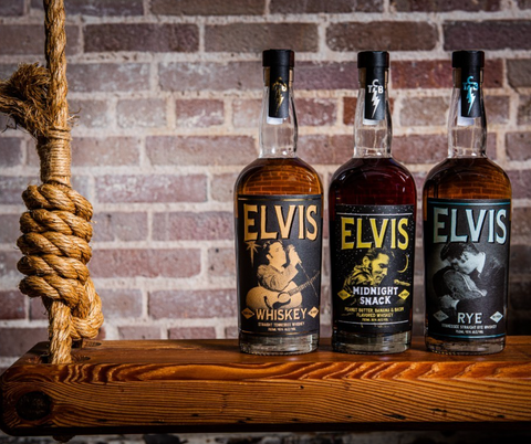 Elvis The King Straight Rye Tennessee Whiskey