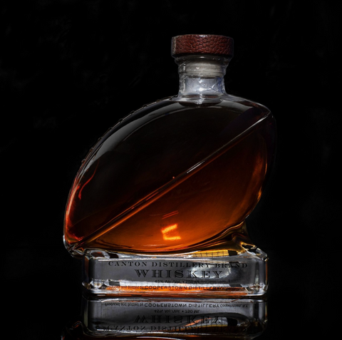 Cooperstown Distillery Canton Football Whiskey