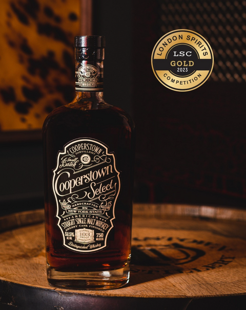 Cooperstown Distillery Select Sherry Cask Single Malt Whiskey