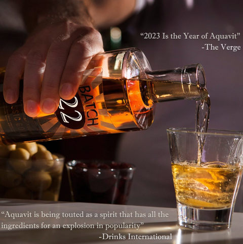 Batch 22 New American Aquavit Classic Gold