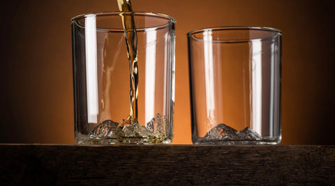 High West Bourbon X Huckberry Glass Cup Set