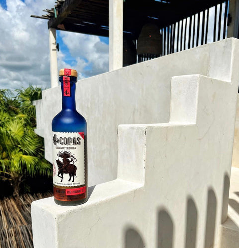 4 Copas Añejo Tequila (110 Proof)