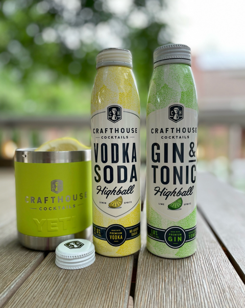 Crafthouse cocktails Vodka Soda 355ml