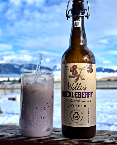 Willies Huckleberry Sweet Cream